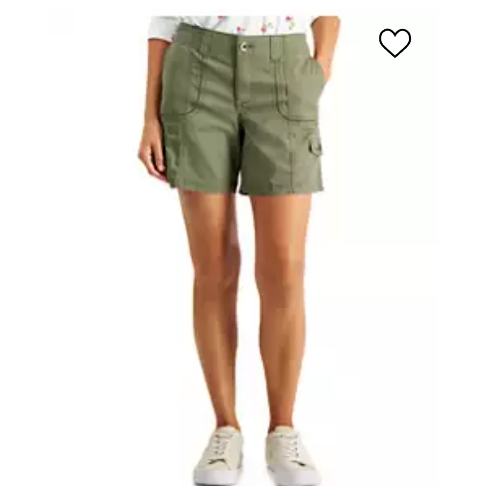 Style & Co Women's Comfort Waist Cargo Shorts